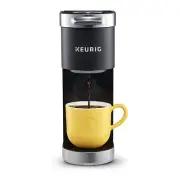 K-Mini plus Single Serve K-Cup Pod Coffee Make (Black)