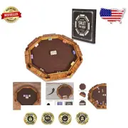 Educational Shut The Box Game for Family Fun - 8 Players, 16 Dices Included