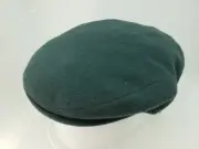 BORSALINO DORIA GREEN CASHMERE WOOL BLEND FLAT CAP ( IVY NEWSBOY GOLF )