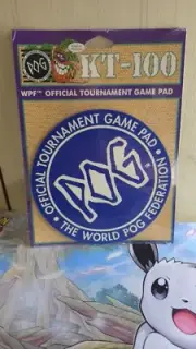 90s POG Original Official Pogs & Slammers Gaming Mat Game Pad KT-100 Sealed
