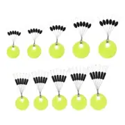 10Grop Space Beans Fishing Bobber Stopper Oval/Cylinder Float Stop Stoppers