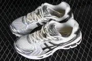 ASICS Gel Kayano 14 Cream Black and Silver Men's sneakers US sizes 7.5-11