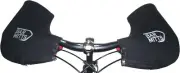 Bar Mitts Mountain Flat Bar Pogies LARGE Winter Fat Bike Commute FOR BAR END MIR