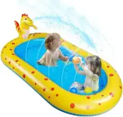Kemooie Inflatable Sprinkler Pool Water Park for Kids Toddlers