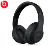 Beats Studio3 Bluetooth Wireless Over-Ear Headphones Premium - Matte Black