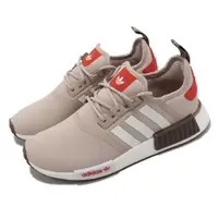 在飛比找PChome24h購物優惠-adidas 休閒鞋 NMD_R1 男鞋 奶茶色 BOOST