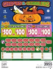Pull Tab Tickets - Chip Tickets - Game - Ghost and Gobblers