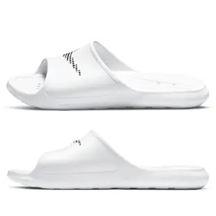 【NIKE 耐吉】拖鞋 男鞋 運動拖鞋 VICTORI ONE SHOWER SLIDE 白 CZ5478-100