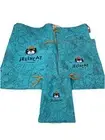 Lot Of 5 Jellycat London Blue Drawstring Dust Bag Pouches Small Med. Large NEW