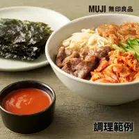 在飛比找momo購物網優惠-【MUJI 無印良品】韓式拌飯醬/60g×3入
