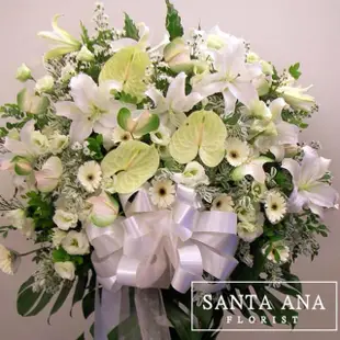 【Santa Ana】雙層式高架花籃(雙層式花籃加粗高鐵架組合)