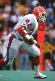 New Jersey Generals Usfl Herschel Walker 1980S No 6 Old Photo