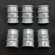 40K 3 Fuel Barrels Munitorum Crate Warhammer Objectives Oil Drums Supply Dump