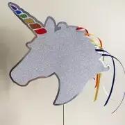 Unicorn Birthday Party Cake Topper