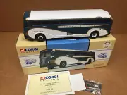 CORGI CLASSICS #98469 GREYHOUND LINES BUS YELLOW COACH 743 LOS ANGELES