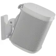 Sanus Swivel And Tilt Speaker Wall Mount For Sonos One, SL, Play:1 & Play:3 In White (WSWM21-W2)