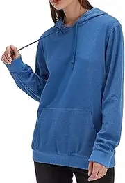 [CNPRAZ] 5G/EMF Protection Women's Hoodie, RF Shielding Anti-Radiation Clothing with Hat, WiFi Microwave Radiation Blocking