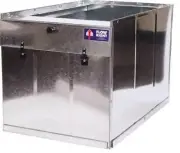 Flow Right 17" Galvanized Air Handler Filter Box AHU17