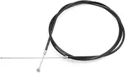 sourcing map 2M Lenght Plastic Coate Rear Brake Drum Cable Wire for Motorcycle Scooter