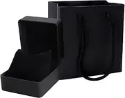 [Generic] Watch Travel Case - 4.33 Inches Watch Box Organizer - Watches Holder Organizer - Leather Single Case With Soft Pillow, Protects From Scratches, Damage, Ideal For Travel & Home, Display