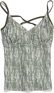 [Speedo] Speed Slow Cachecoeur GP Long Top Fitness Swimsuit, Slackacheur Graphic Long Top for Women