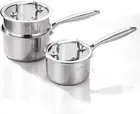 Sauce Pan Sets, Compatible with All Cooktops 600℉, Full Clad Triply Stainless...