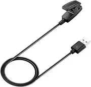 Tignapoo Smart Watch Charging Clip USB Cable Portable Charger Data Cable for Garmin Vivomove HR/Approach S20/ Forerunner 735XT/ 235/230/ 630/35 Intelligent Watches Support Data Transmission
