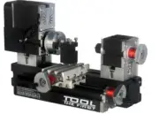 High Power Mini Metal Lathe Soft Metalworking Woodworking DIY Model Making 60W