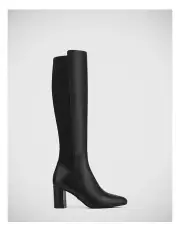 [Wittner] Karrie Leather Long Boot in Black