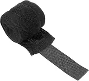 uxcell Boxing Hand Wraps, 98 Inch Length Elastic Boxing Wraps Cotton Fist Mitts Wrist Straps Protection for Muay Thai Martial Arts Kickboxing Bandages, Black