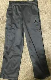 Brand New Boy's Nike Air Jordan Jumpman Therma-Fit Pants Gray (852747-485) 5 $48