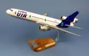 UTA McDonnell Douglas DC-10-30 F-BTGE Desk Top Display Model 1/120 AV Airplane