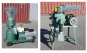 Pellet Press Mill Machine & Hammer Crusher Mill Machine Combo 60-100Kg/Hour