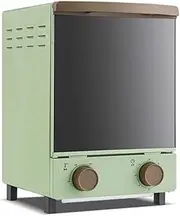 Toaster Oven Mini Oven Household Small Multifunctional Baking Machine 12L Capacity 100-230℃ Temperature Control 60 Minute Timer 800W Kitchen Cooking Tools Green Halogen ovens/13366