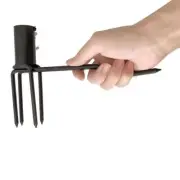 No Bending Weeding Shovel Stainless Steel Weeder Root Remover for Outdoor
