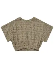 Rylee & Cru Joelle Linen-Blend Top 2-3y NoColor