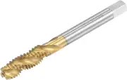 Spiral Flute Threading Tap 5/16-18 UNC, HSS (High Speed Steel) Titanium Plated M