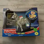 Zebra - Fisher Price - Smithsonian - Wild Adventures - New in Box