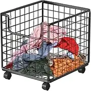 Kitchen Rolling Cart - Floor Organizers and Storage Cart - 360 Degree Rotating Portable Organizer for Kitchen Pantry Laundry Bathroom Vegetable Fruit Snack