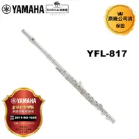 在飛比找蝦皮商城優惠-YAMAHA 長笛 YFL-817