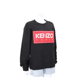 KENZO Paris 刺繡大補丁棉質運動衫 大學T(男女可穿)