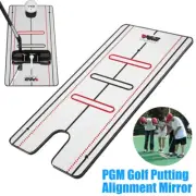 Golf Putting Eyeline Mirror Putter Swing Line Trainer Eye Alignment Training Aid