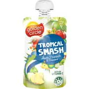 Golden Circle Blended Fruit Puree Tropical Smash Lunch Box Pouch 120g