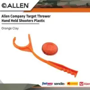Allen Company Target Thrower Hand Held Shooters Plastic Orange Clay #22701