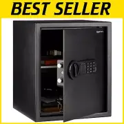 1.52 Cubic Feet Home Safe - Electronic Lock Box with Programmable Keypad