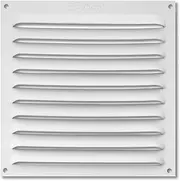Aluminium Mesh 150 x 150 mm with White Mosquito Net Ideal for Ventilation and Protection from Insects