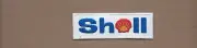 NEW 1 1/8 X 3 3/8 INCH SHELL GASOLINE IRON ON PATCH FREE SHIPPING