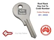 Key to Code Number Fits Toyota - 2D001-2D222 Roof Rack Lock Keys
