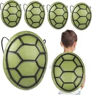 BESPORTBLE 5Pcs Eva Turtle Shell Cosplay Props for Adults Durable and Lightweight Tortoise Shell Costume Accessory for Parties and Performances Elastic Belt