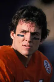 Wide receiver Steve Watson Denver Broncos during a AFC Divisional - Old Photo